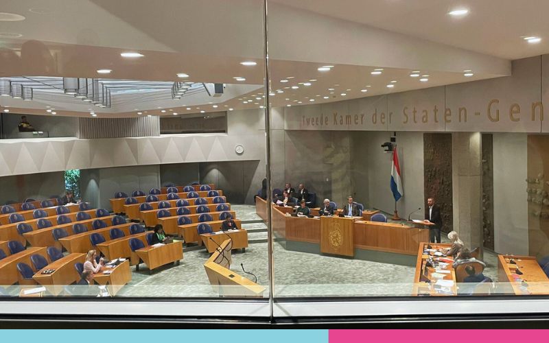 Bezoek aan de Tweede Kamer