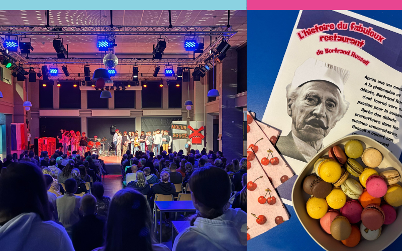 Franse avond voor en door leerlingen van leerjaar 1